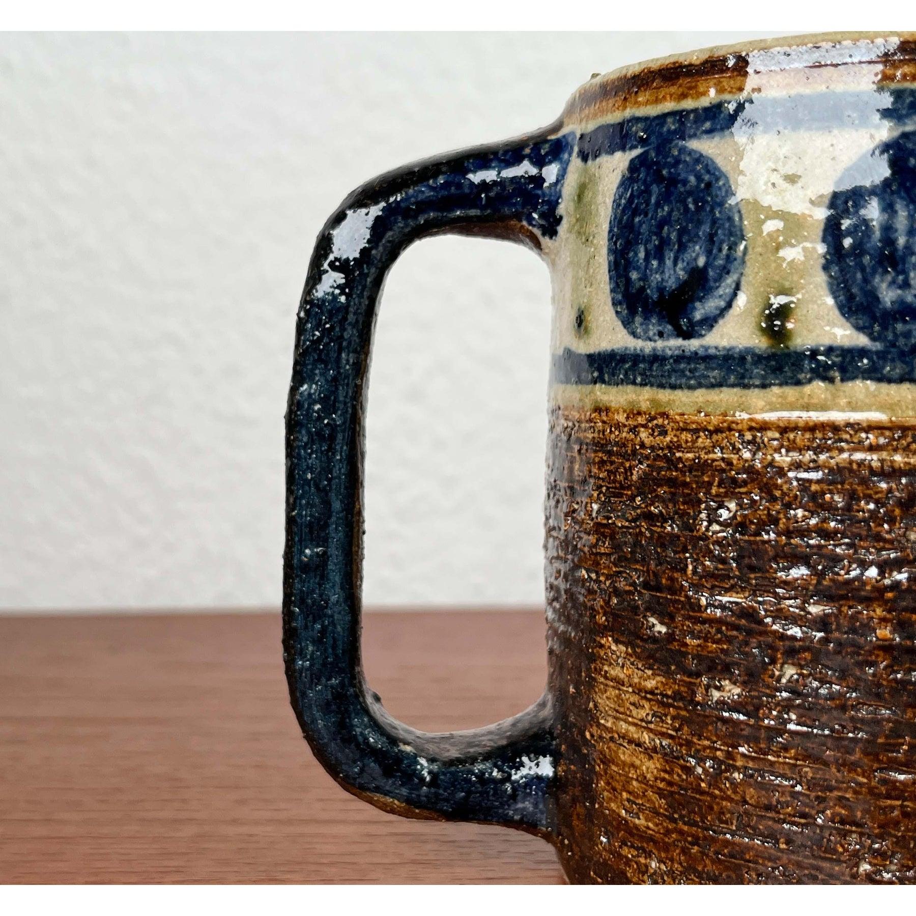 Mug en poterie danoise Studio Pottery du milieu du siècle dernier de Kingo Keramik, années 1960 en vente 11