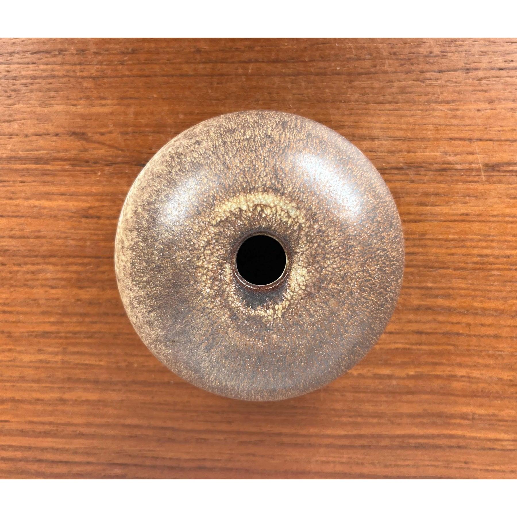 Lámpara de aceite de Studio Pottery danesa moderna de mediados de siglo de Aage Würtz, años 60 en venta 4