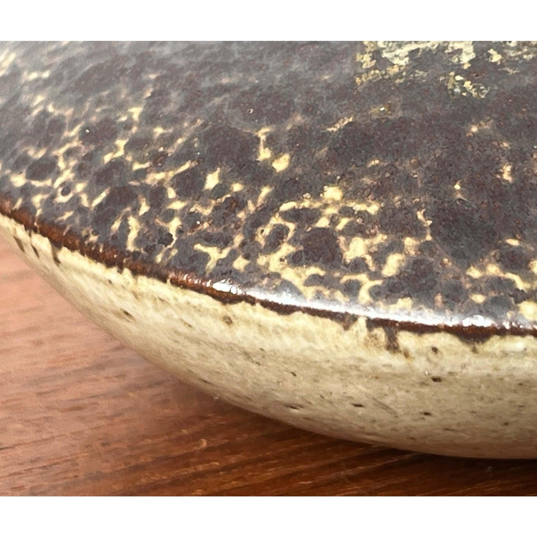Lámpara de aceite de Studio Pottery danesa moderna de mediados de siglo de Aage Würtz, años 60 en venta 2