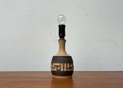 Lampe de table danoise moderne du milieu du siècle en Studio Pottery d'Axella, Danemark, années 1960