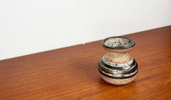 Moderne dänische Studio Pottery Vase aus der Jahrhundertmitte, 1960er Jahre