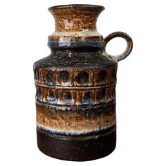 Mid-Century Modern Danish Studio Pottery Vase, 1960s