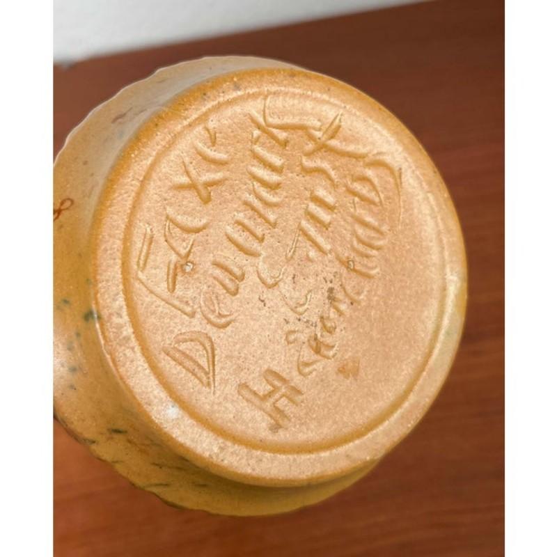 Vaso in studio danese moderno di metà secolo di Ernst Pottery, Faxe, anni '60 in vendita 7