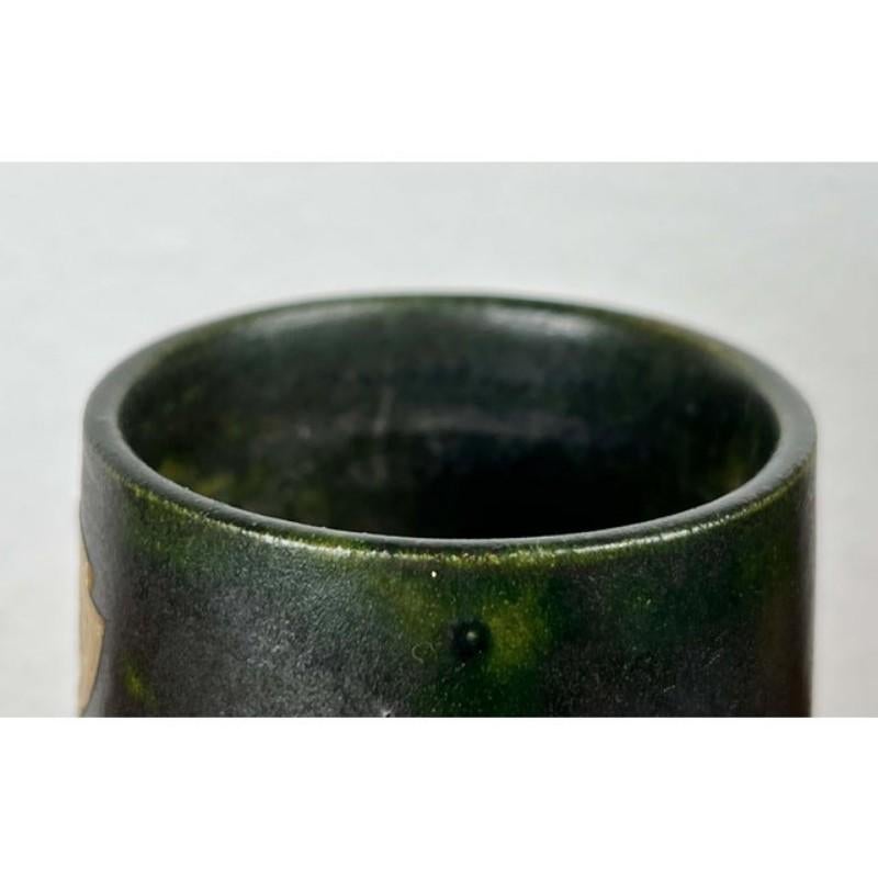 Mid-Century moderno Vaso in studio danese moderno di metà secolo di Ernst Pottery, Faxe, anni '60 in vendita