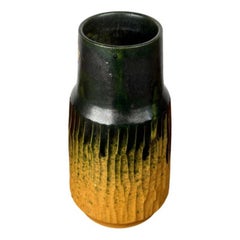 Vaso in studio danese moderno di metà secolo di Ernst Pottery, Faxe, anni '60