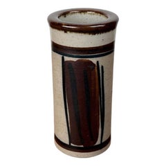Mid-Century Modern Danish Studio Pottery Vase from Hanne Stentoj, 1960s