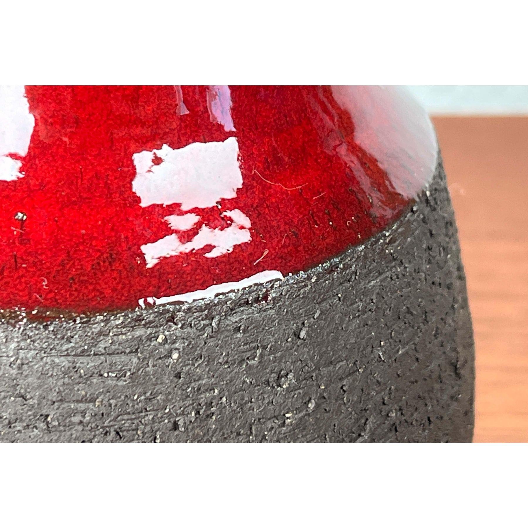 Mid-Century Modern Vase en Studio Pottery danois moderne du milieu du siècle de Lovemose, années 1960 en vente