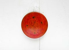 Mid-Century Modern Danish Studio Pottery Wall Hanger Signe Boesen Northroup