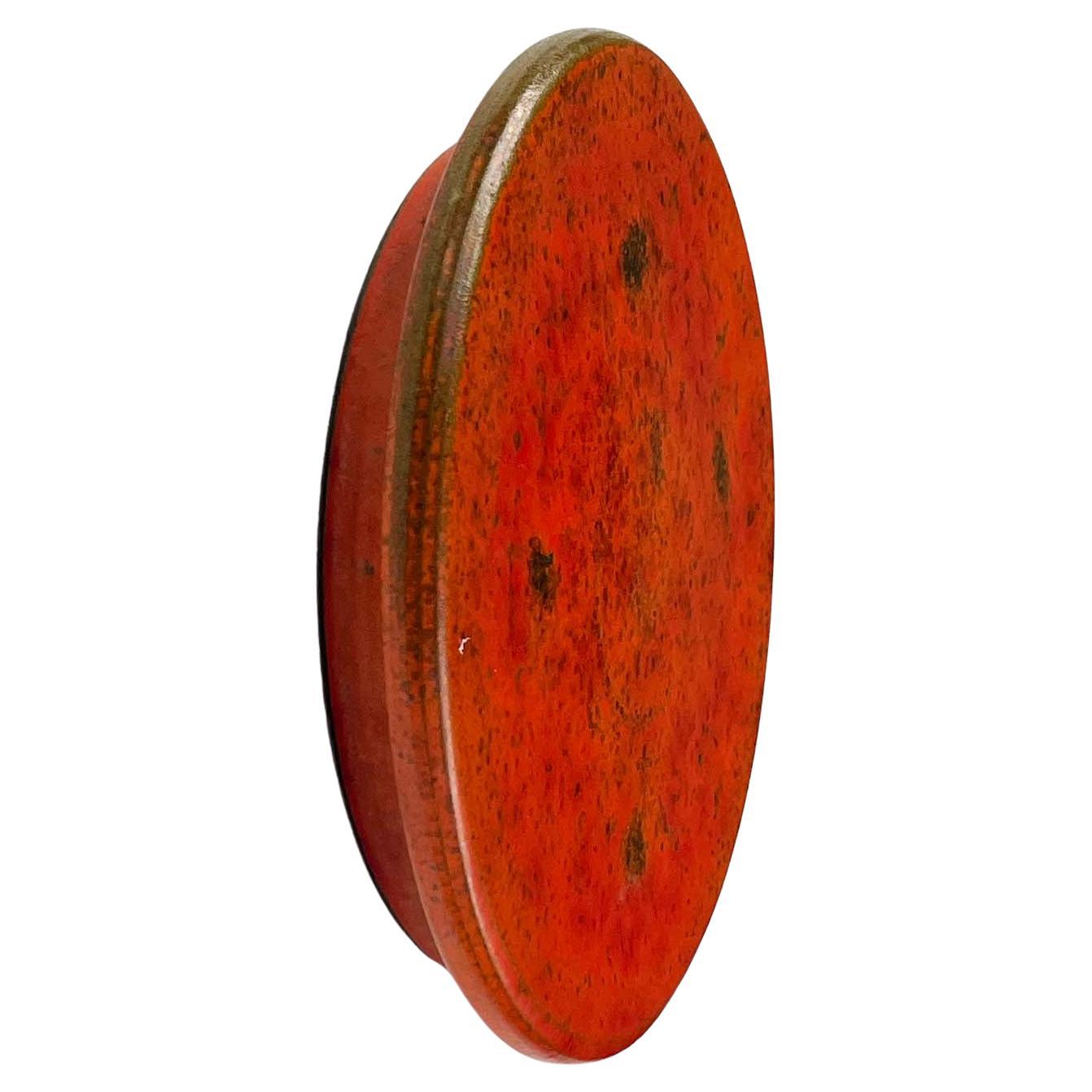Mid-Century Modern Danish Studio Pottery Wall Hanger Signe Boesen Northroup