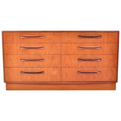 Vintage Mid-Century Modern Danish Style Teak "Fresco" Chest of Drawers by G Plan, 1960s