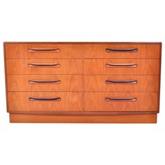 Vintage Mid-Century Modern Danish Style Teak "Fresco" Chest of Drawers by G Plan, 1960s