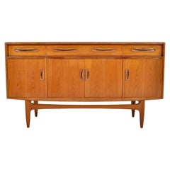 Mid-Century Modern Danish Style Teak "Fresco" Credenza by G Plan, 1960s