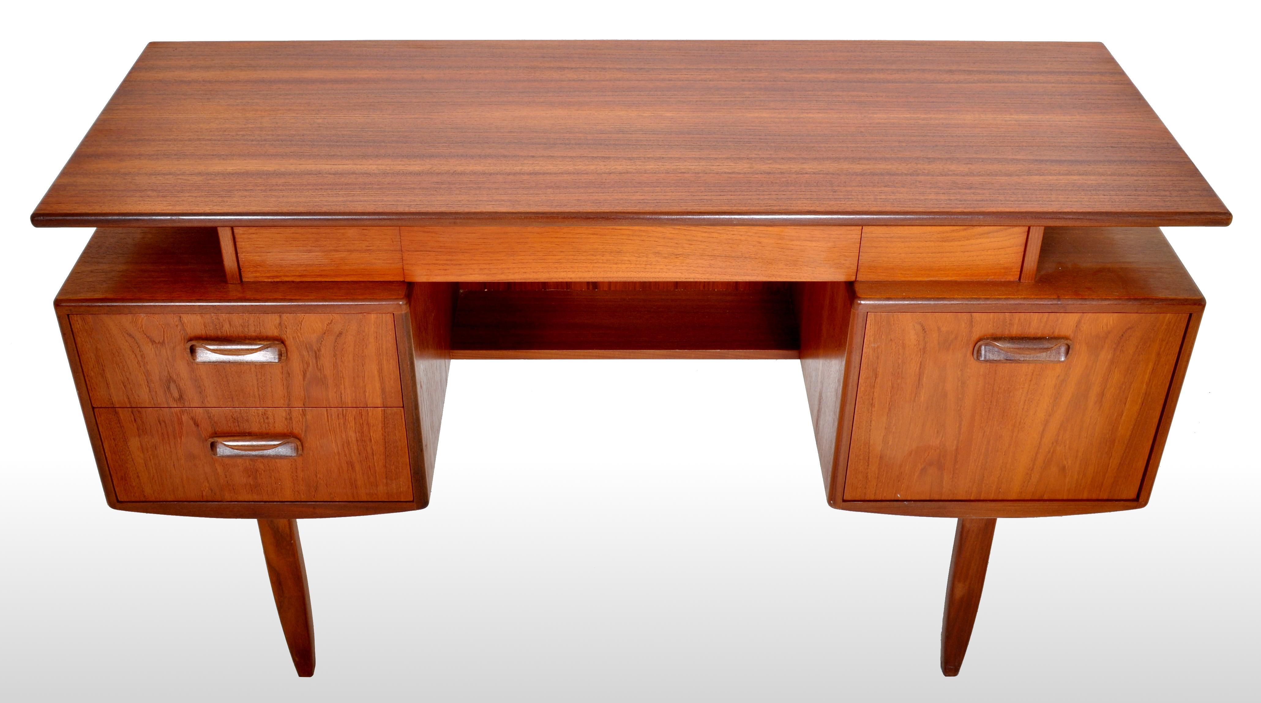 English Mid-Century Modern Danish Style Teak 