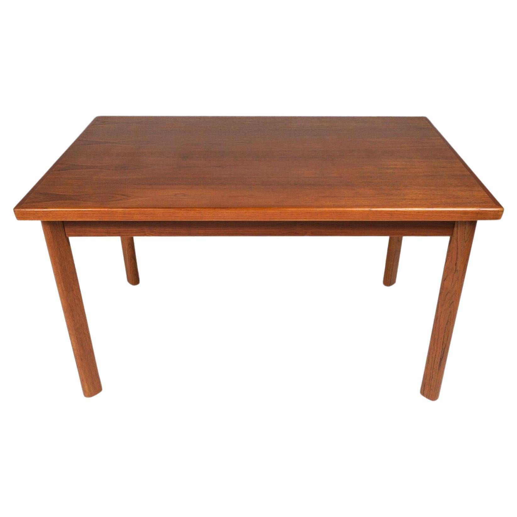 Danish Mid Century Modern Teak Extension Dining Table by H W Klein c