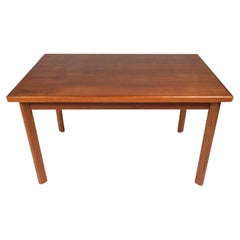 Mid-Century Modern Danish-Styled Extension Dining Table in Teak, c. 1970s