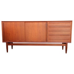 Mid-Century Modern Danish Teak Arne Vodder Sideboard for H.P. Hansen