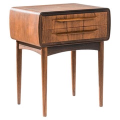 Mid-Century Modern Danish Teak Bedside Table