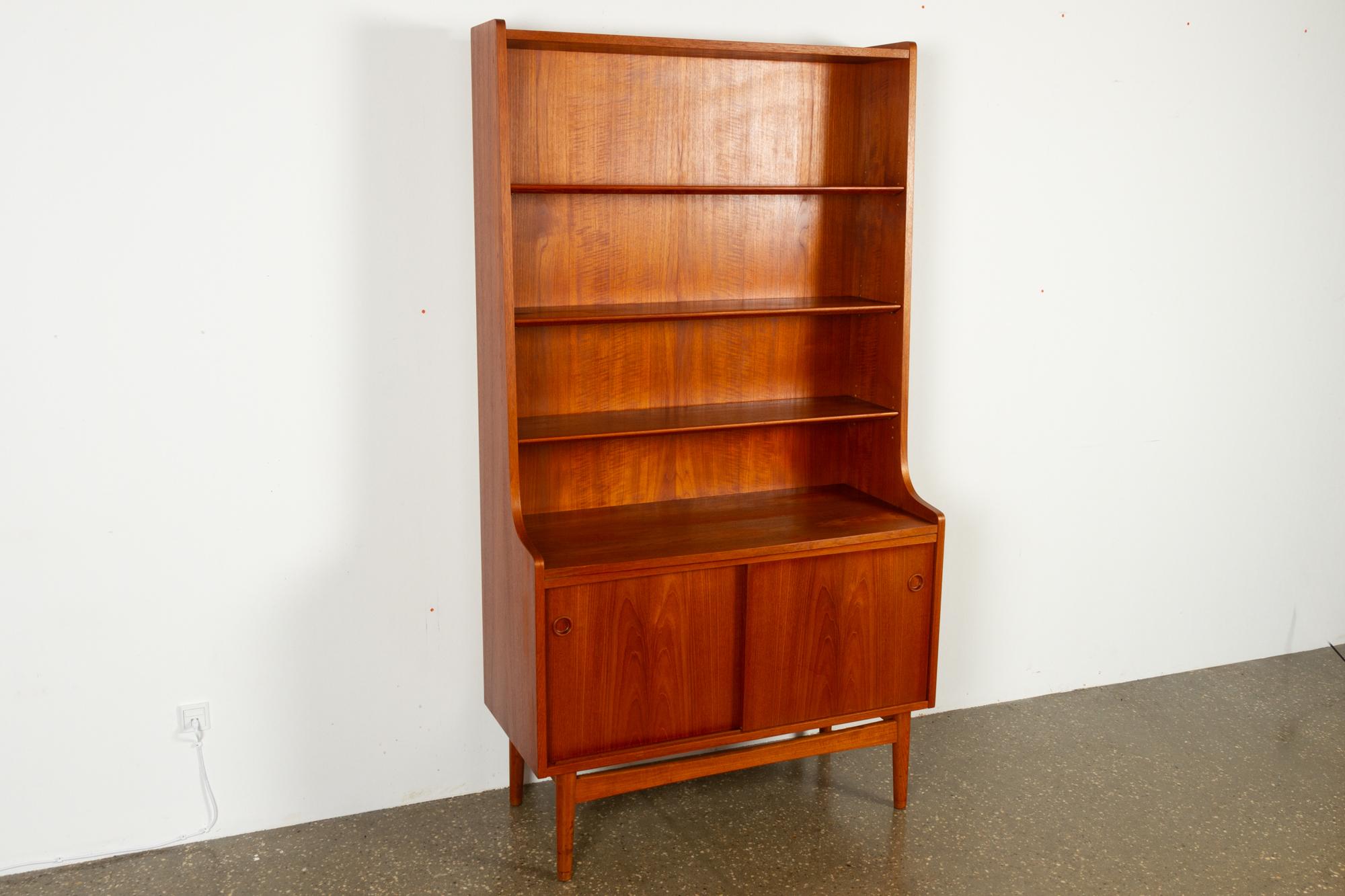 danish teak bookshelf