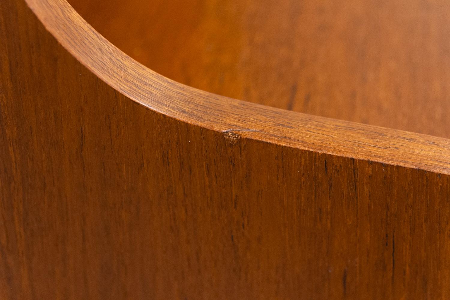 Mid-Century Modern Danish Teak Bookcase by Johannes Sorth for Nexø, 1960s. 9