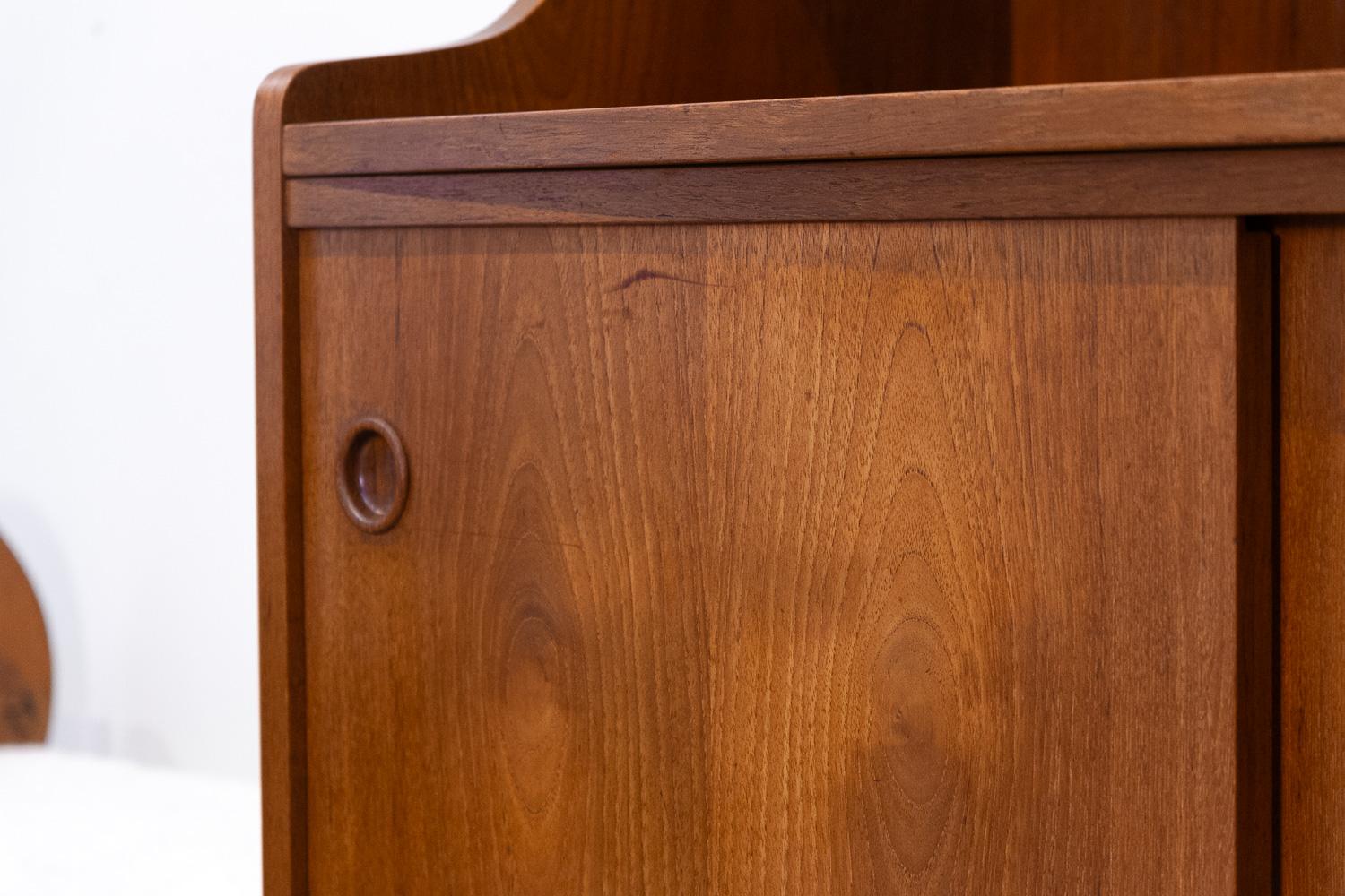 Mid-Century Modern Danish Teak Bookcase by Johannes Sorth for Nexø, 1960s. 11