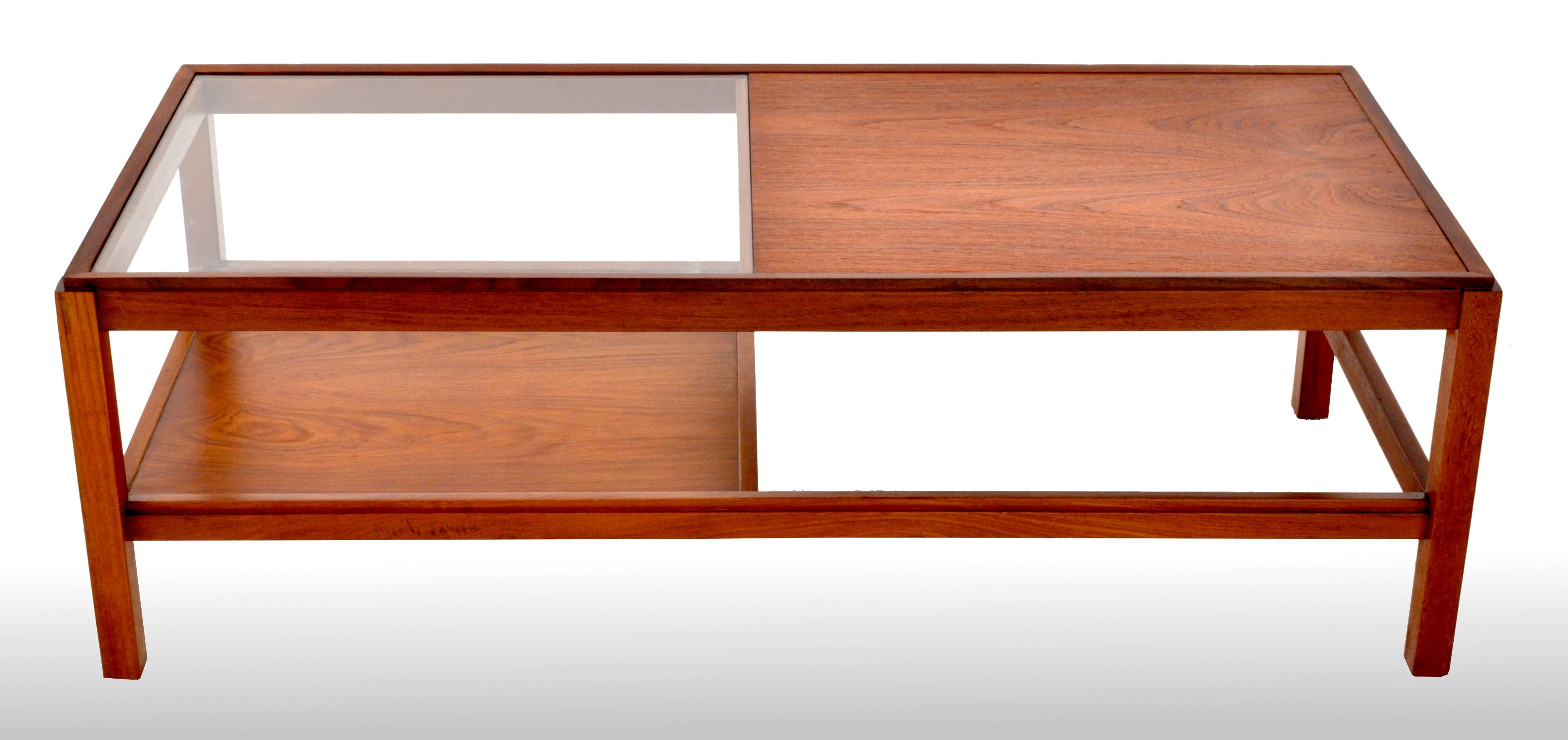 Mid-Century Modern Danish Teak Coffee Table, 1960s 2