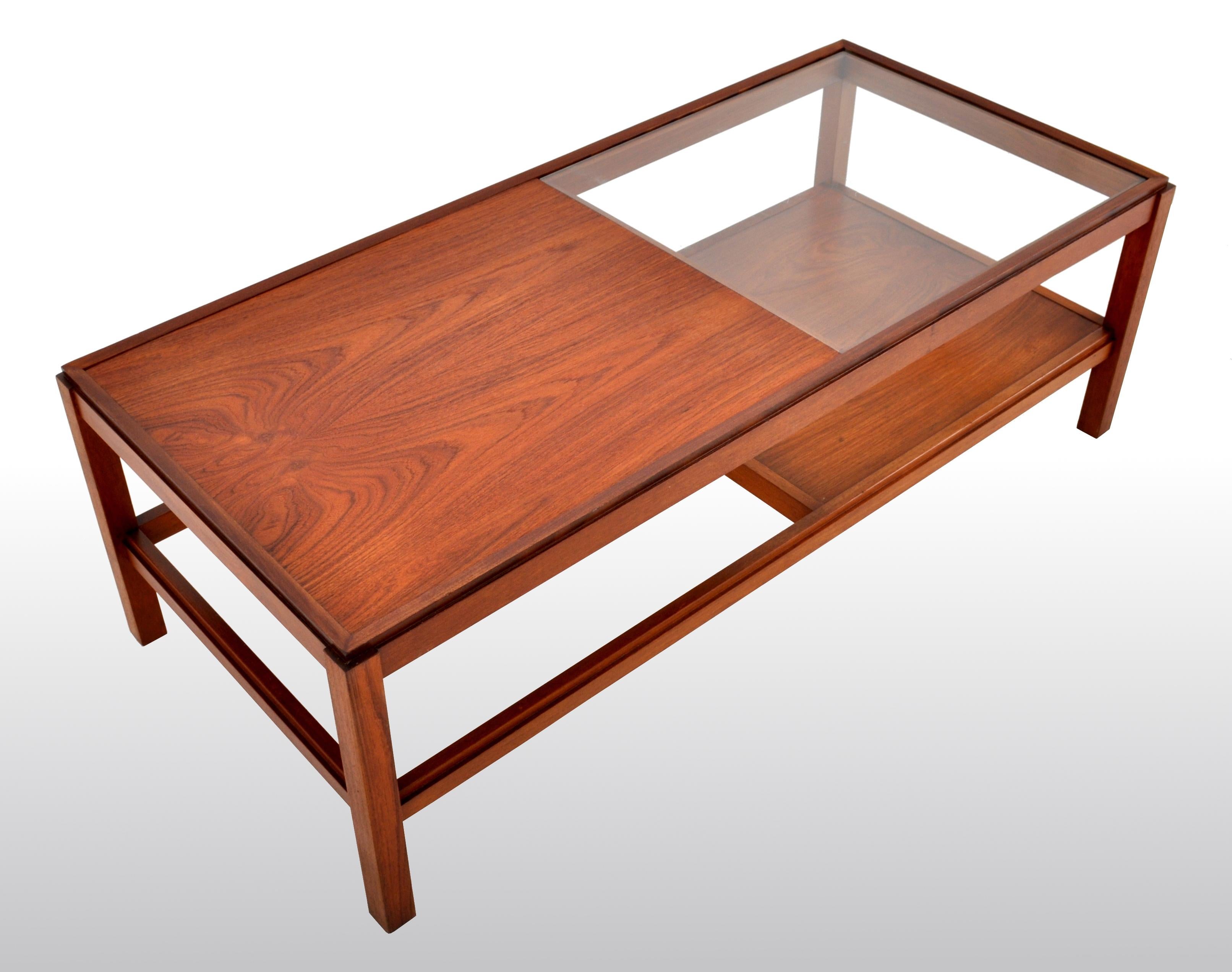 Mid-Century Modern Danish Teak Coffee Table, 1960s 4