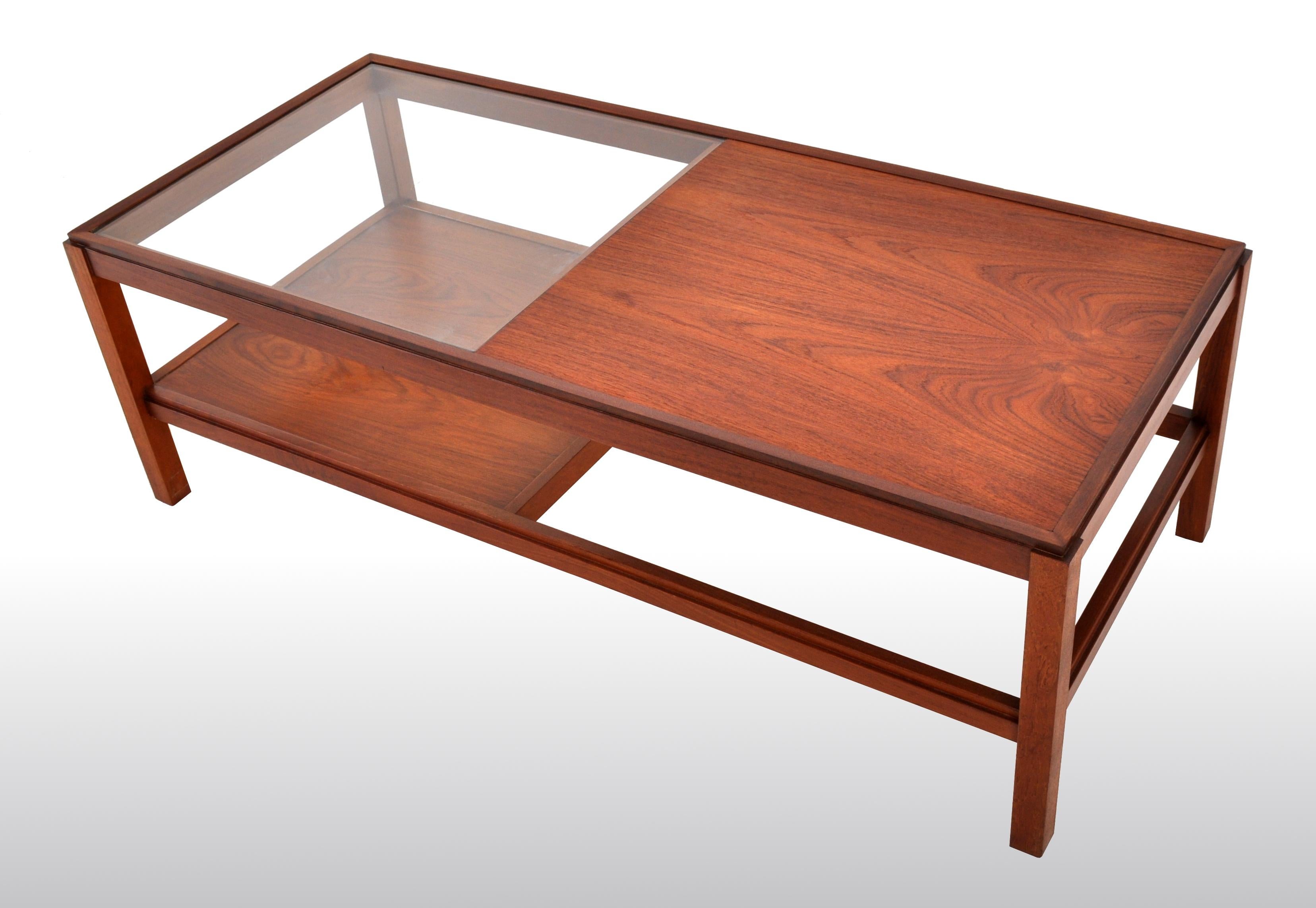 Mid-Century Modern Danish Teak Coffee Table, 1960s 5