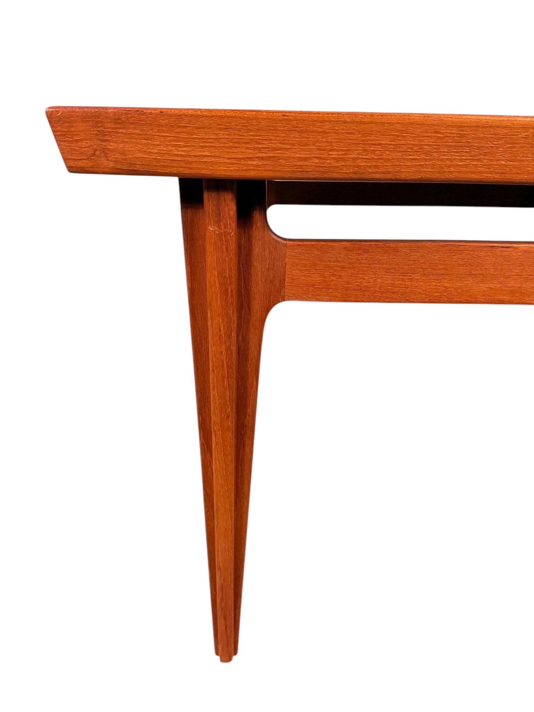 Mid-Century Modern Danish Teak Coffee Table by Finn Juhl for John Stuart 2