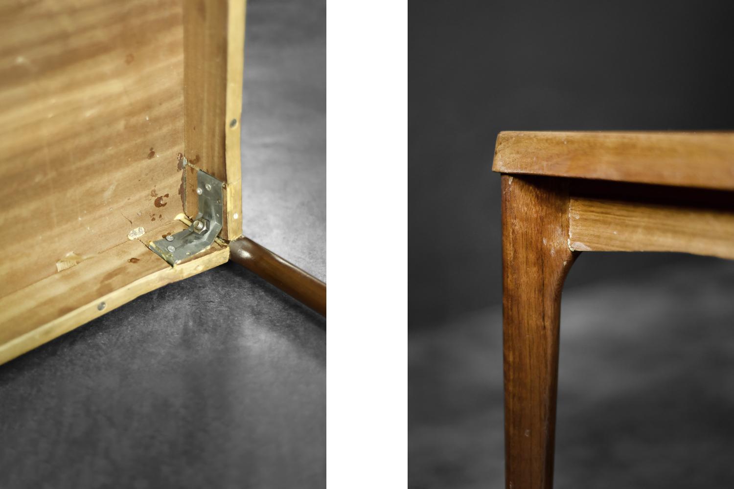 Table basse danoise moderne du milieu du siècle en teck par H. Kjærnulf pour Vejle Møbelfabrik en vente 6