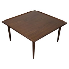 Moderner dänischer Teakholz-Couchtisch aus der Mitte des Jahrhunderts von Poul Jensen für Selig, ca. 1960er Jahre