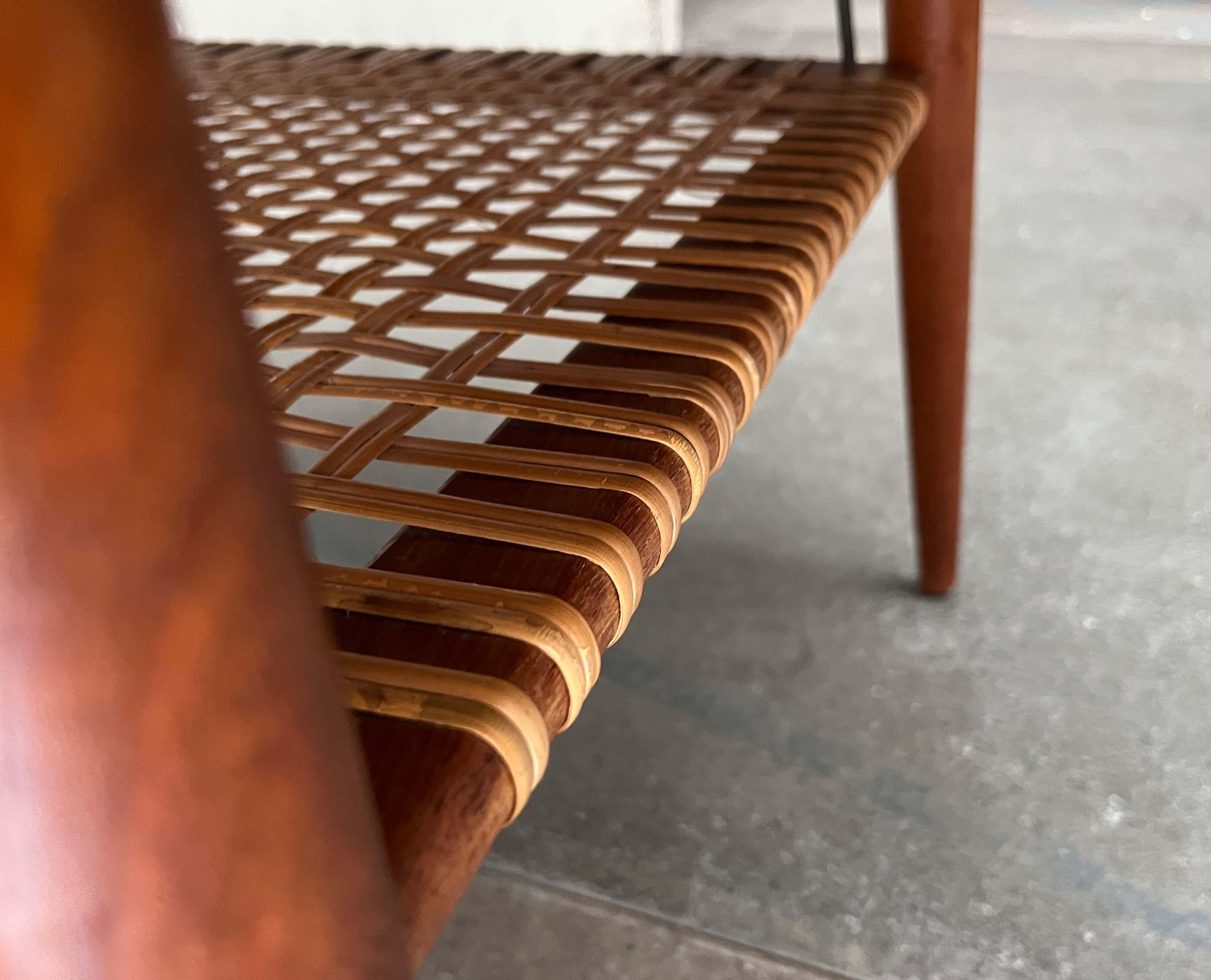 Tavolino da caffè in teak danese moderno di metà secolo, anni '60 in vendita 8