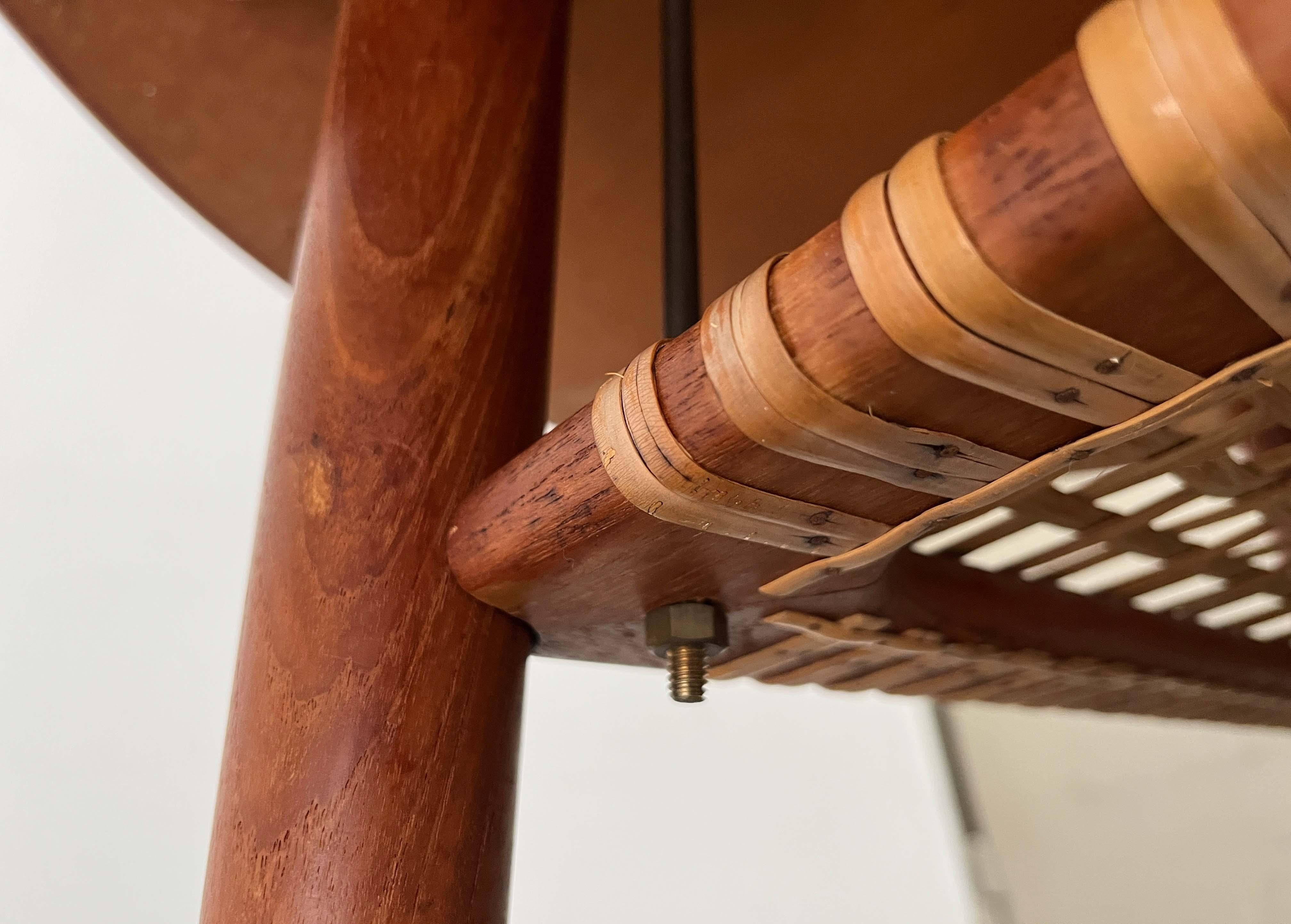 Tavolino da caffè in teak danese moderno di metà secolo, anni '60 in vendita 9