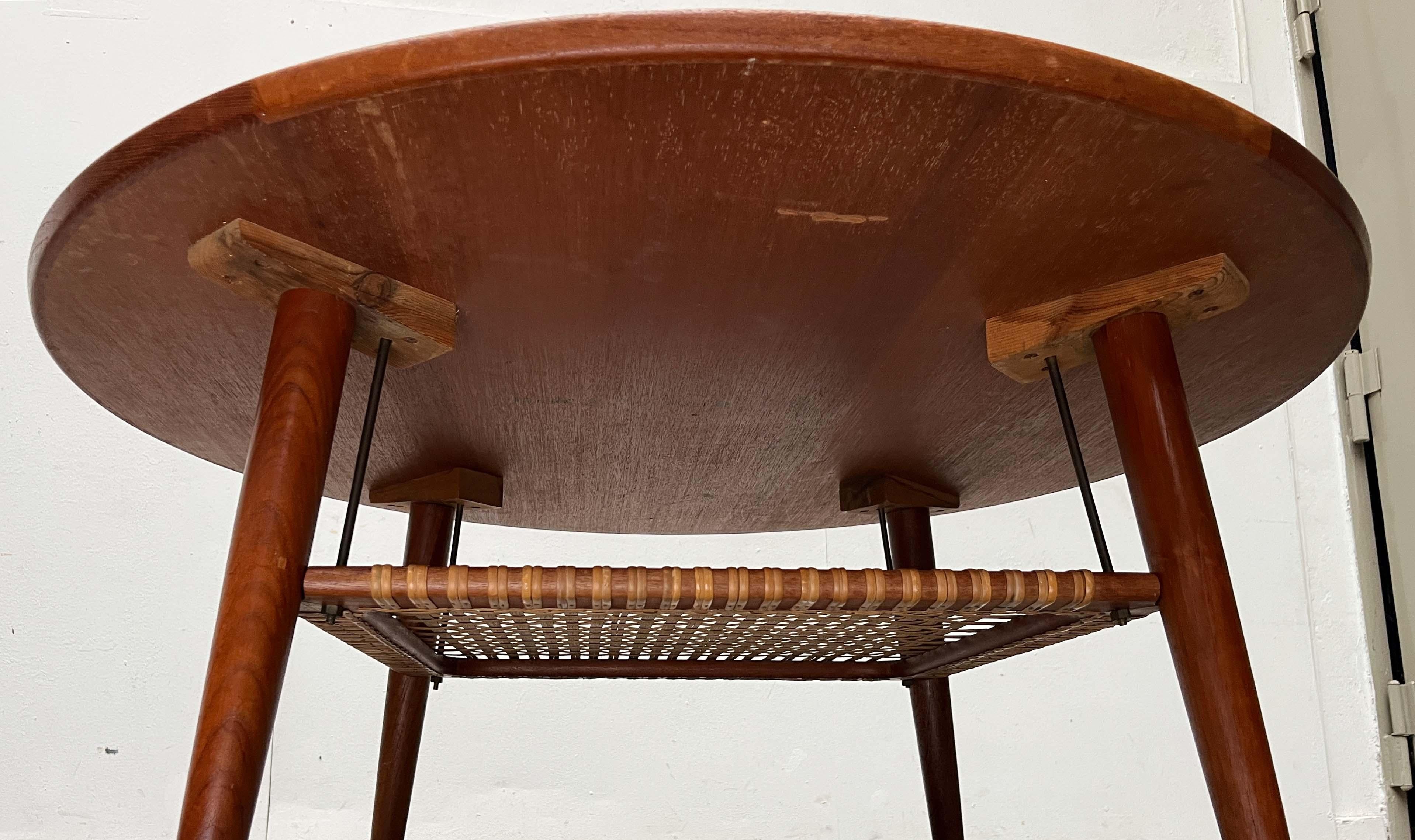 Tavolino da caffè in teak danese moderno di metà secolo, anni '60 in vendita 1