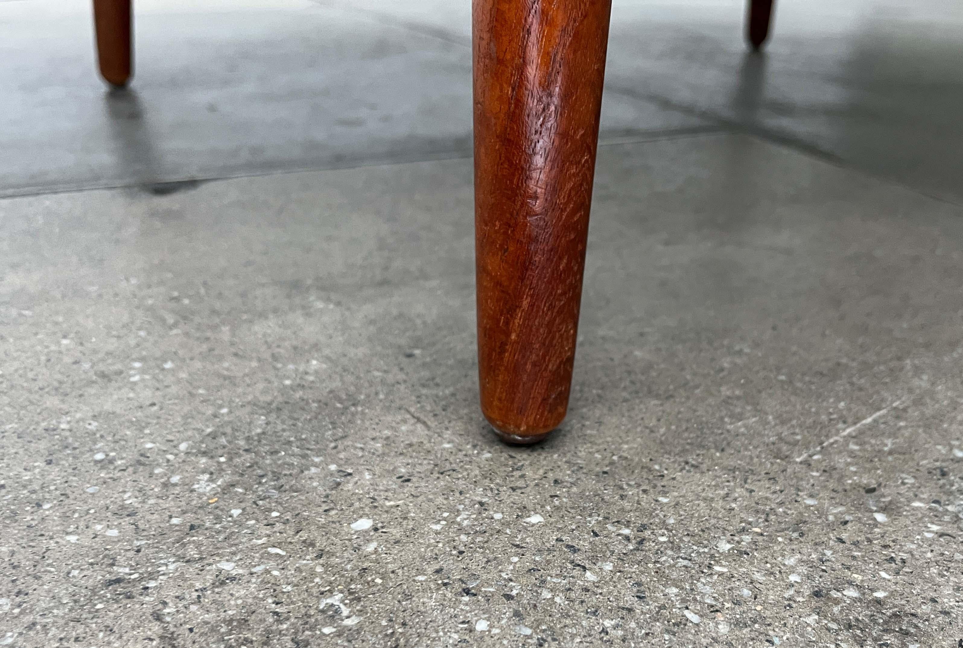 Tavolino da caffè in teak danese moderno di metà secolo, anni '60 in vendita 2