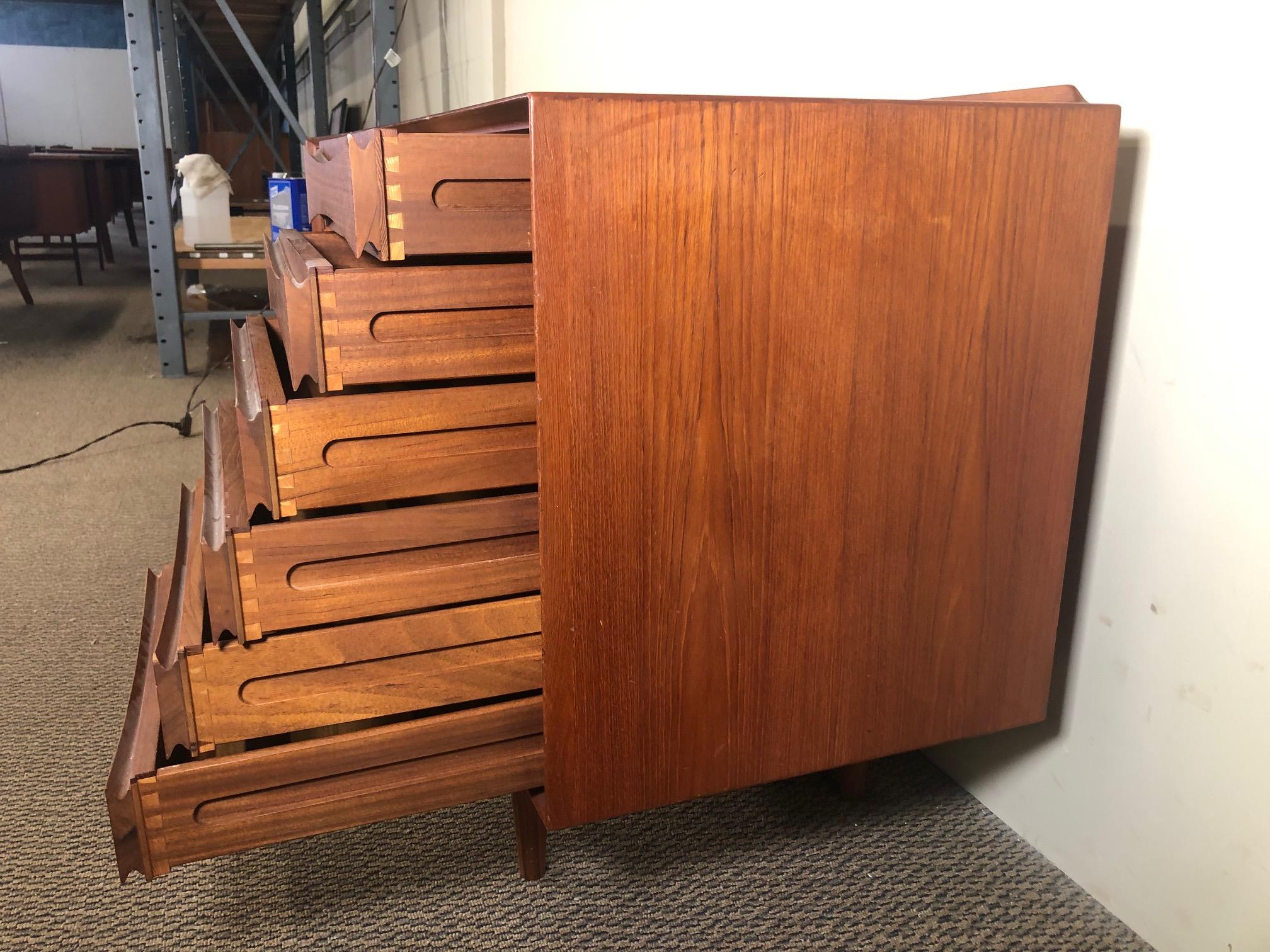 Mid-Century Modern Danish Teak Credenza by Arne Vodder for Sibast Model 29 2