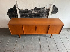 Mid Century Modern Danish Teak Credenza by Axel Christensen