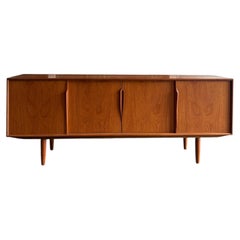 Mid Century Modern Danish Teak Credenza by Axel Christensen