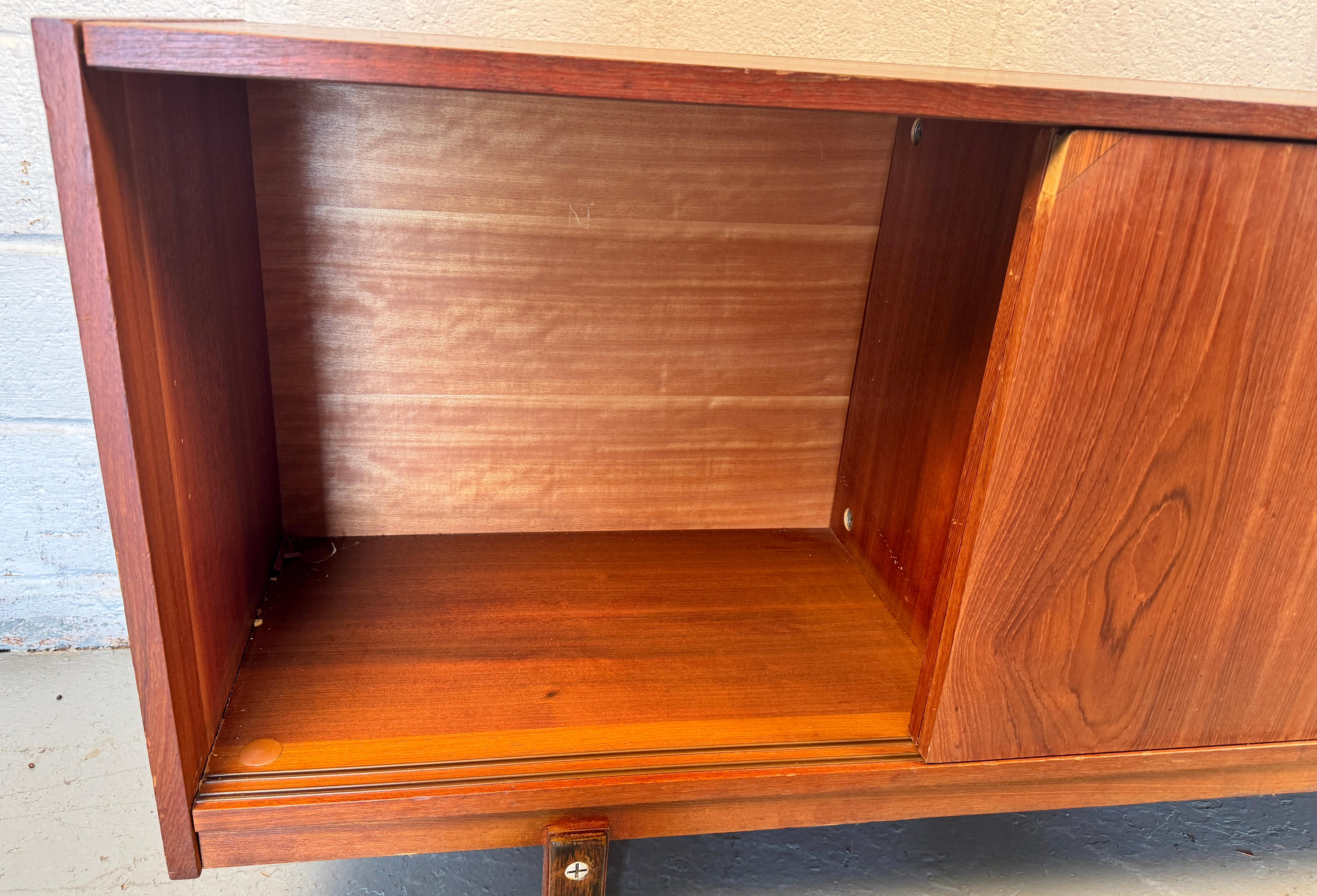 Mid Century Modern Danish Teak Credenza by Kofod Larsen For Sale 2