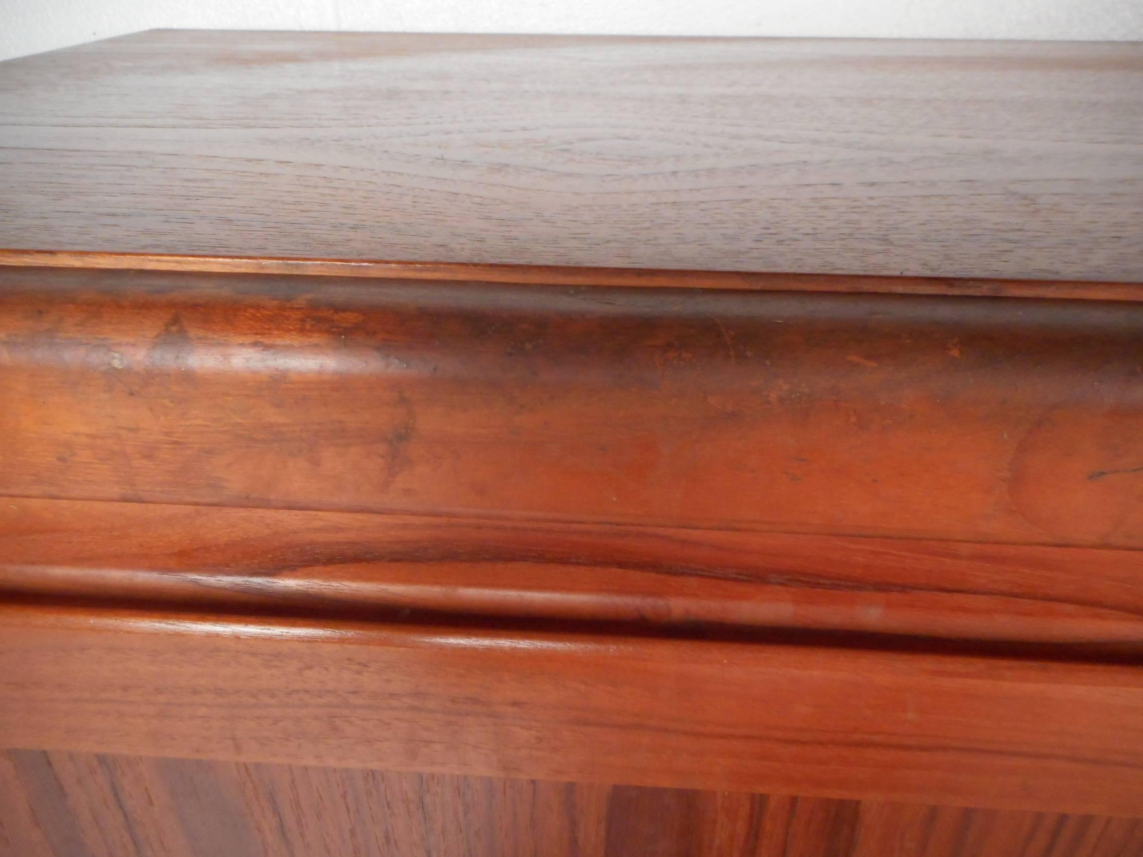 Mid-Century Modern Danish Teak Credenza 5