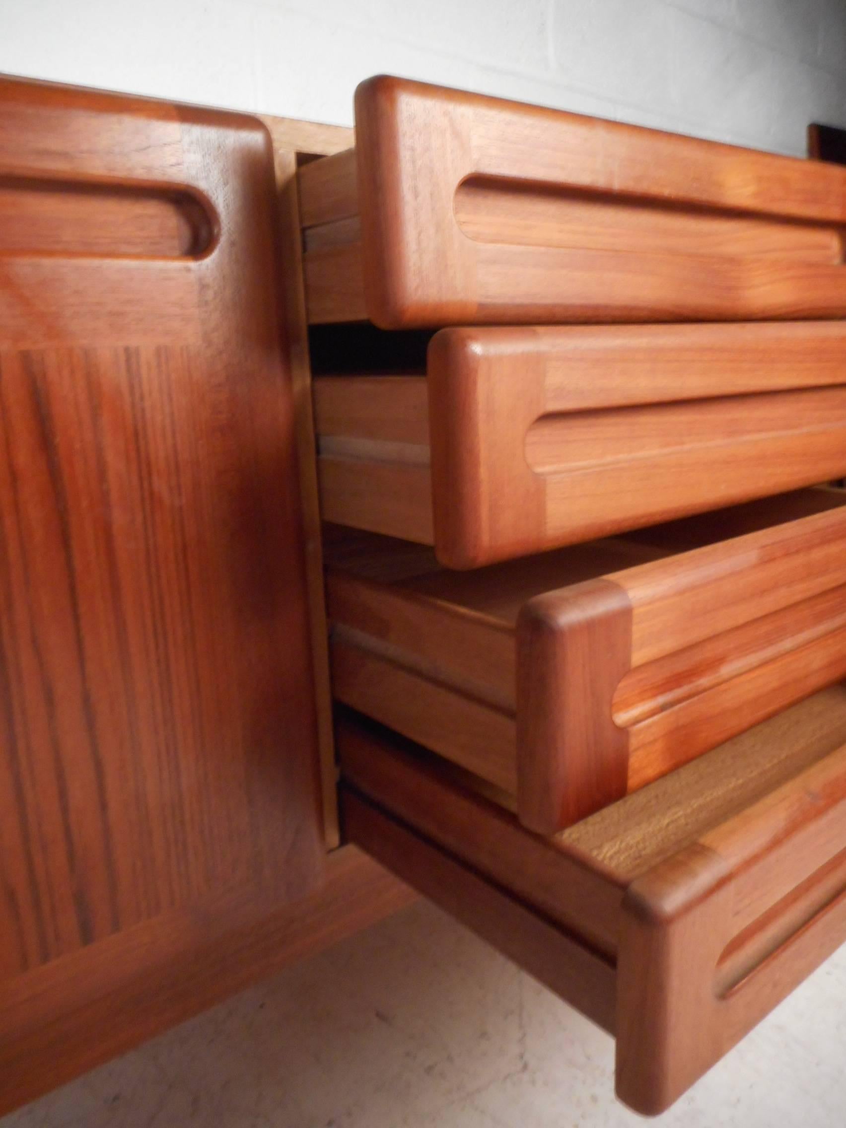 Mid-Century Modern Danish Teak Credenza 2