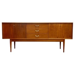 Mid Century Modern Danish Teak Credenza / Media Console, c. 1960s