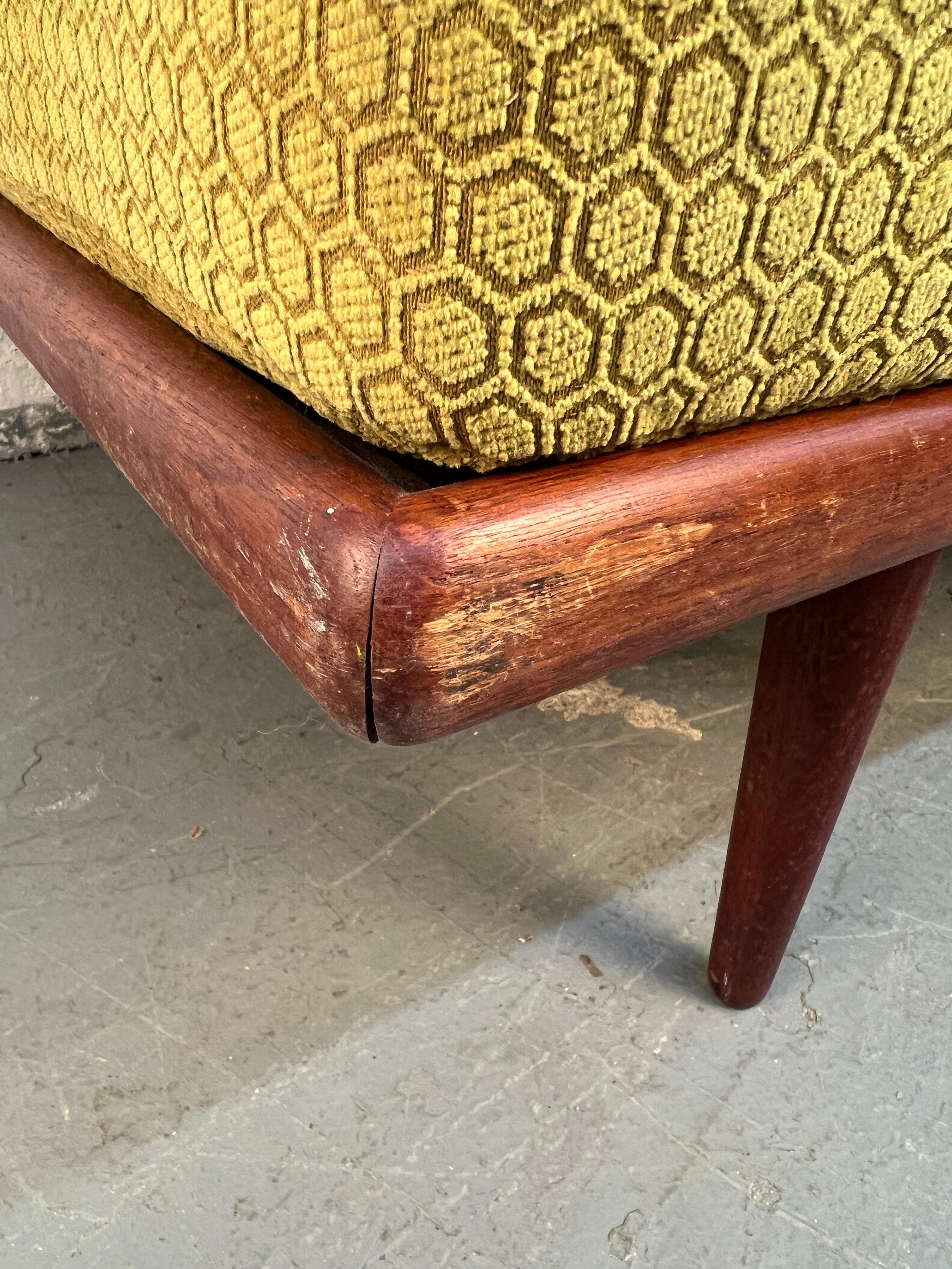 Lit de jour en teck danois moderne du milieu du siècle en vente 6