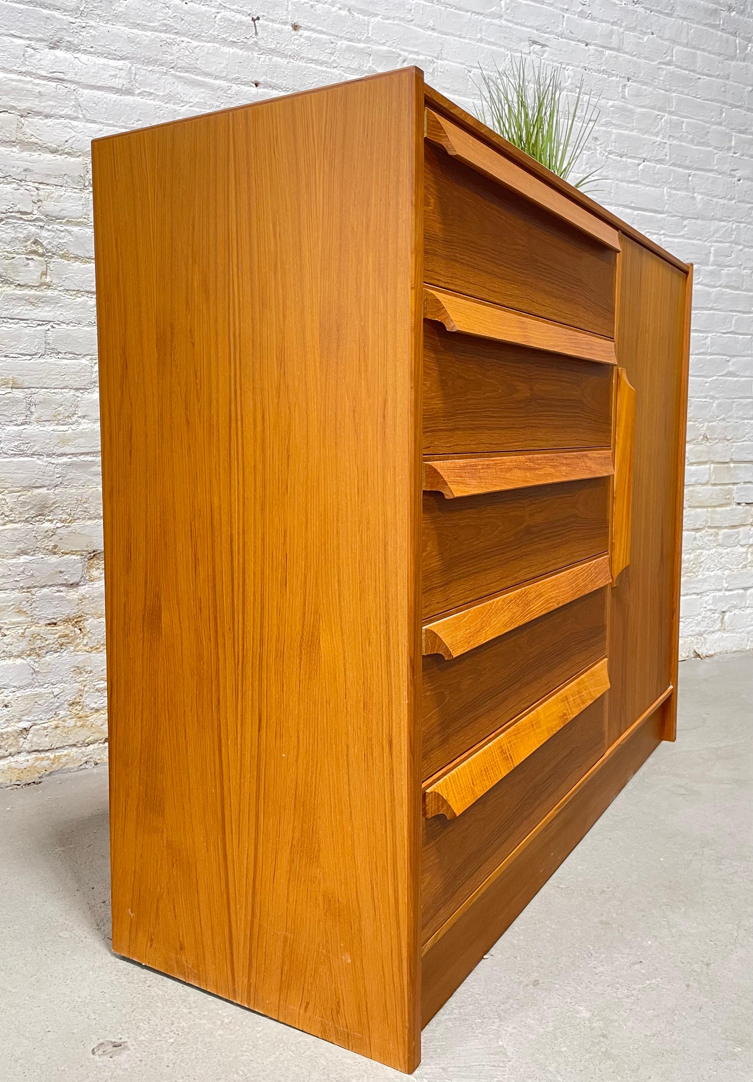 Mid-Century Modern Danish Teak Gentlemen's Chest / Armoire by Skovby Mobelfabrik 6