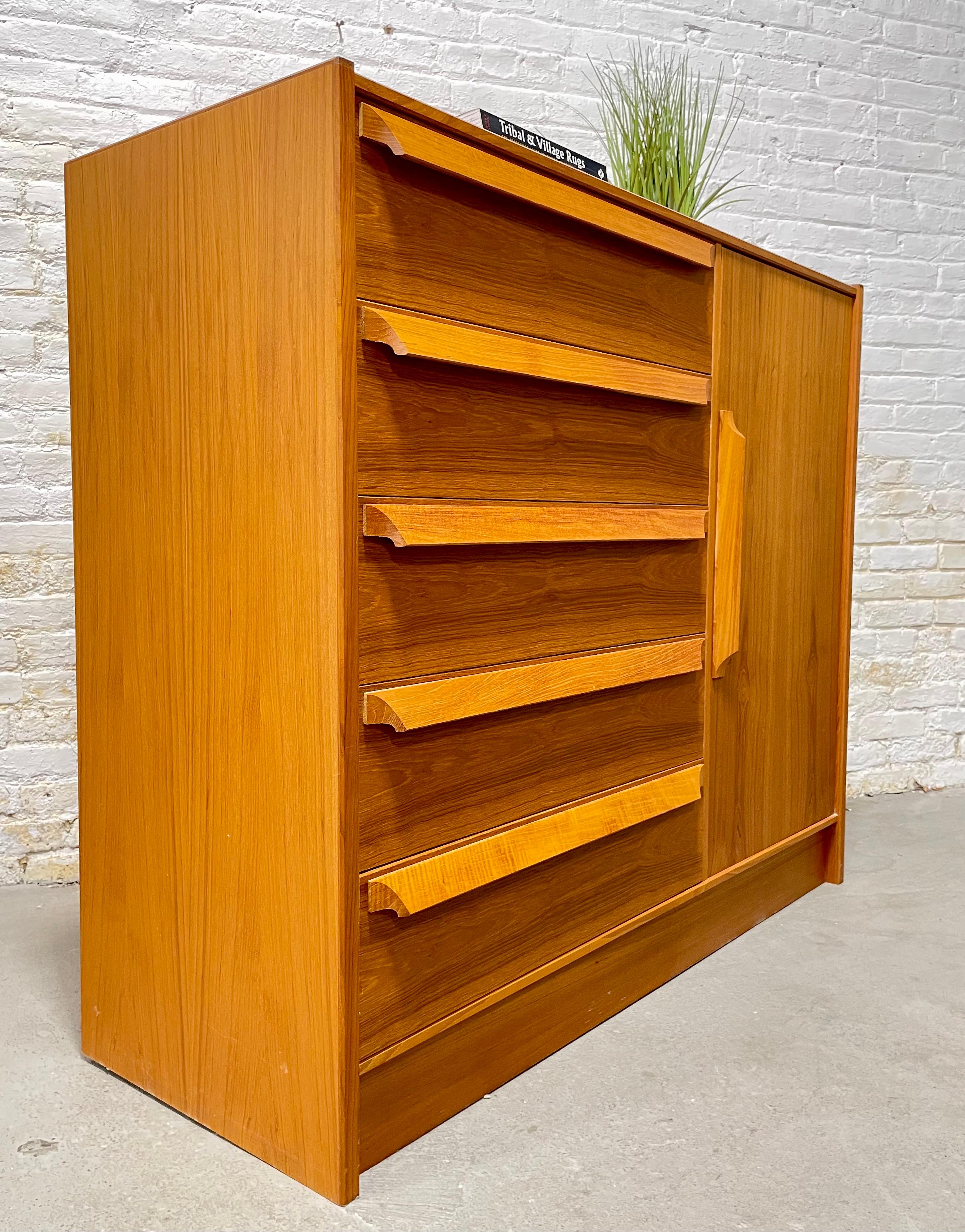 Mid-Century Modern Danish Teak Gentlemen's Chest / Armoire by Skovby Mobelfabrik 5