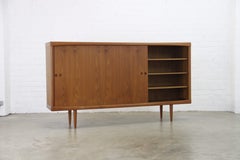 Mid-Century Modern Danish Teak Highboard by H.W. Klein for Bramin