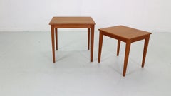 Mid-Century Modern Danish Teak Nesting Tables, 1960's