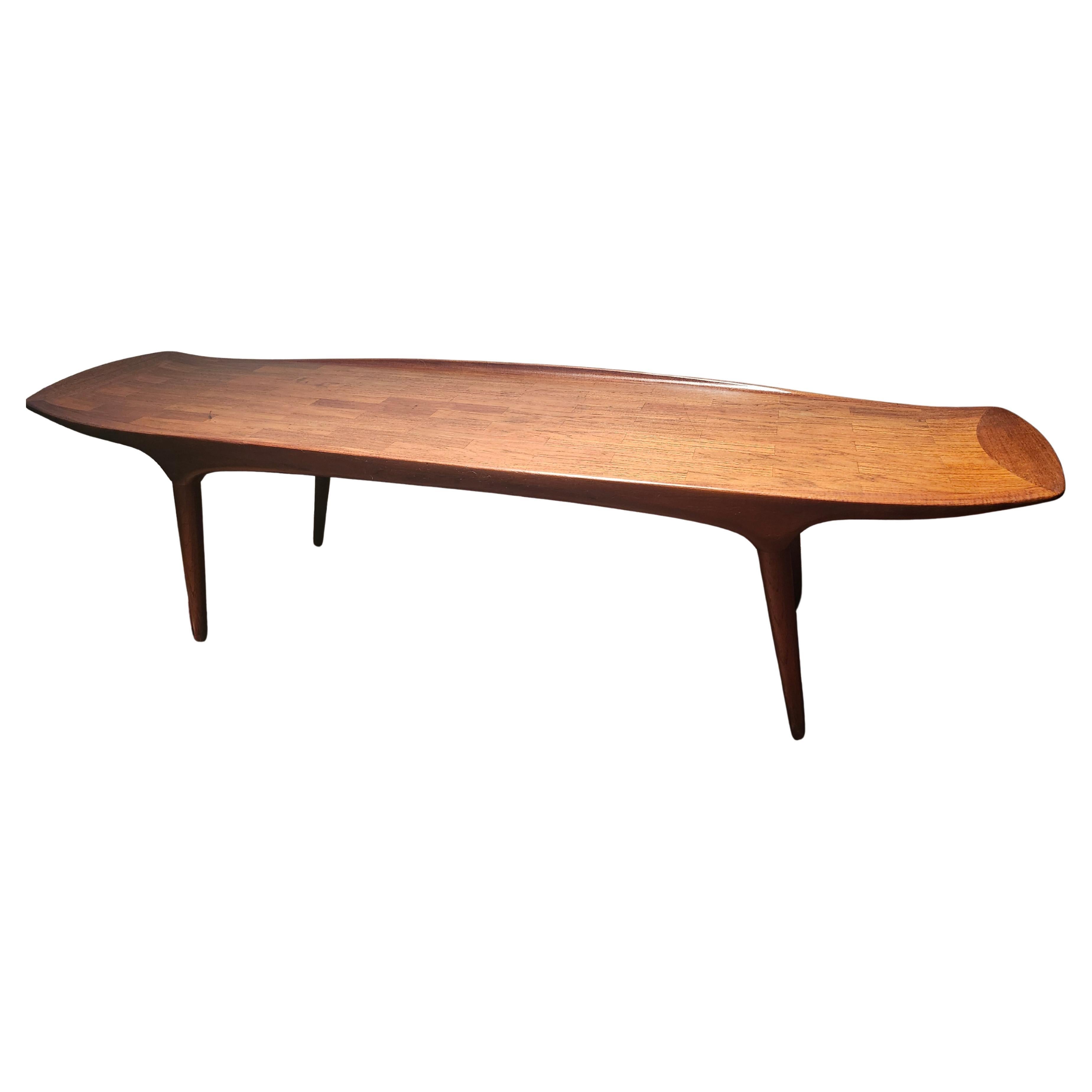 Dänischer Cocktailtisch aus Teak- und Palisanderholz von Mogens Koch, Moderne der Mitte des Jahrhunderts (Mitte des 20. Jahrhunderts) im Angebot