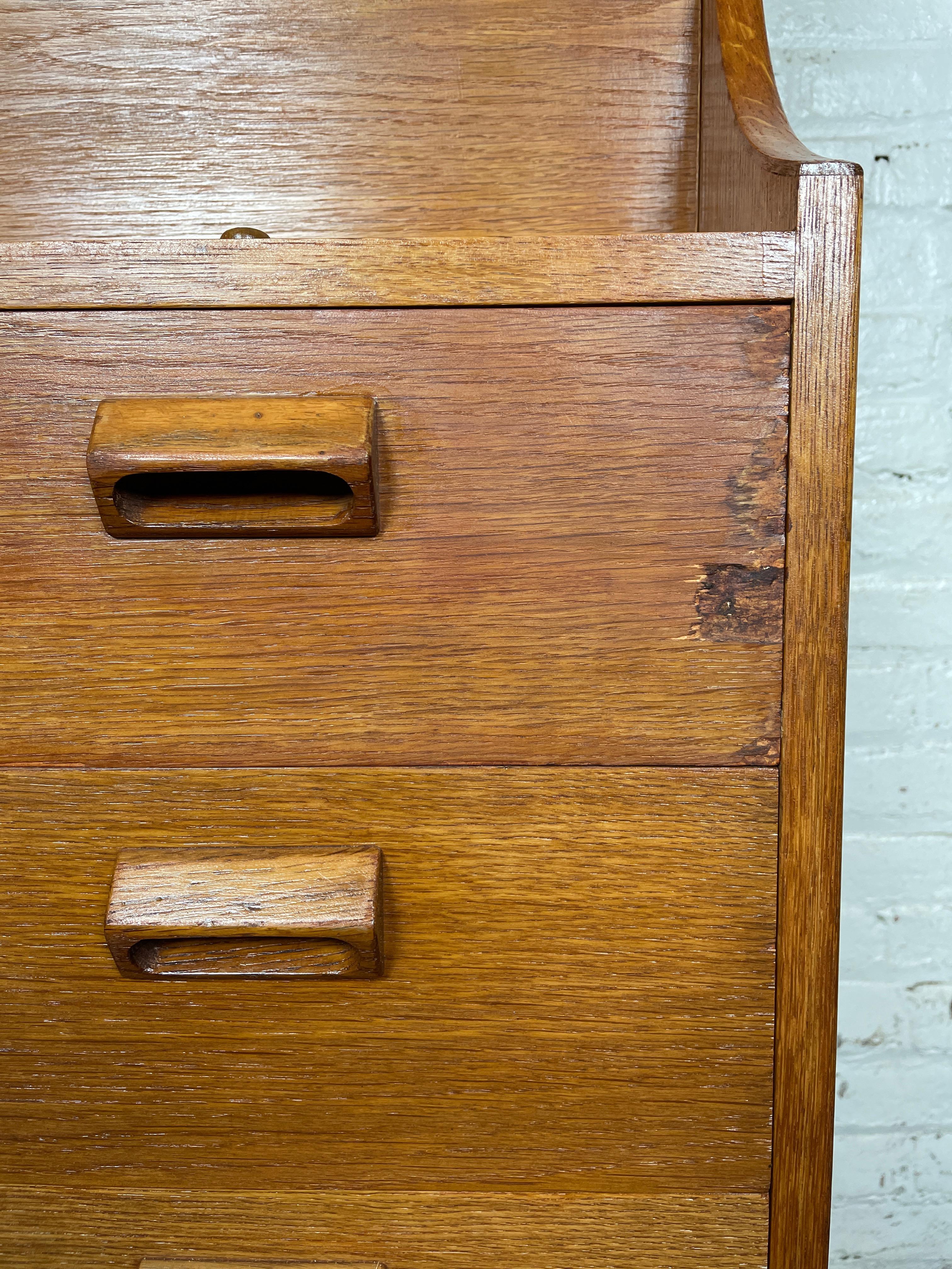 Mid-Century Modern Danish Teak Secretary Desk 5