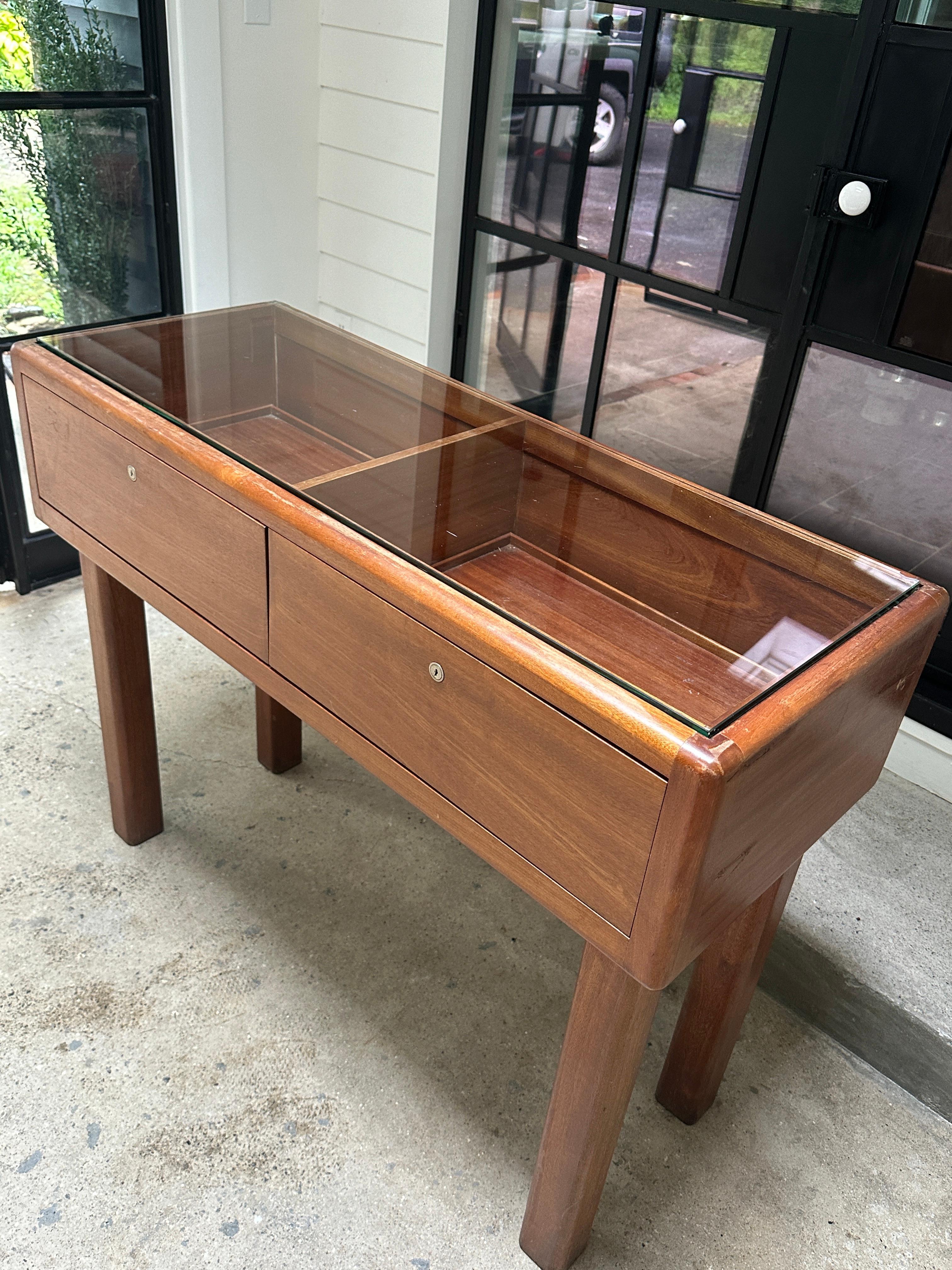 Mid-Century Modern Mid Century Modern Danish Teak showcase display
