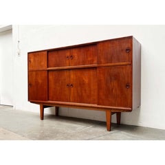 Mid-Century Modern Danish Teak Sideboard, 1960s